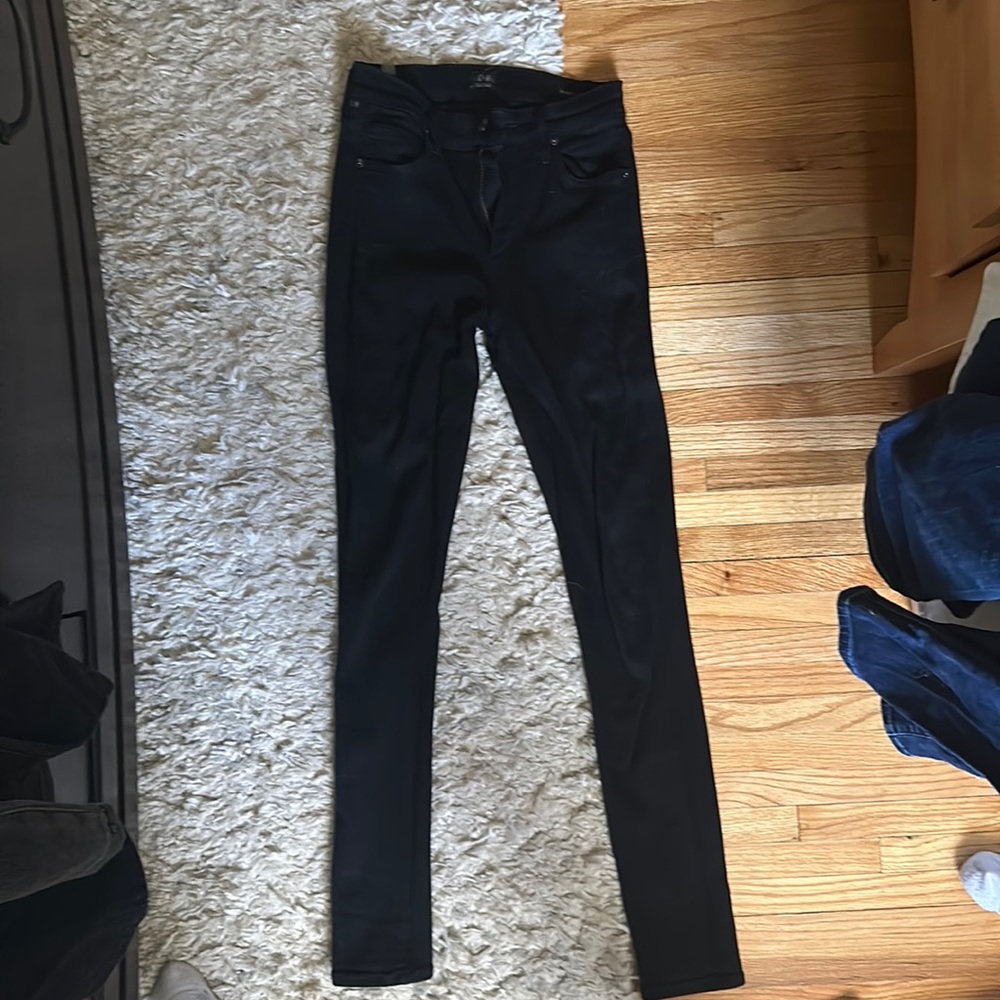 Citizens of Humanity High Rise Black Skinny Jean